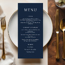 Search for blue and gold wedding menus Rehearsal dinner
