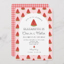 Search for watermelon 1st birthday invitations Summer