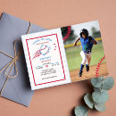 Search for sporty baseball party invitations Boy