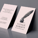Search for pink real estate business cards Typography