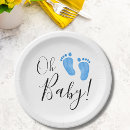 Search for baby shower paper plates Watercolor