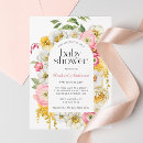 Search for arch baby shower invitations Botanical