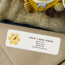 Search for honeycomb return address labels Apiary