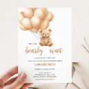 Search for brown baby shower invitations Cute