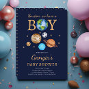 Search for houston we have a boy invitations Planets and stars