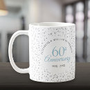 Search for diamond wedding anniversary mugs Elegant
