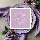 Search for lilac wedding napkins Elegant