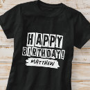 Search for happy birthday tshirts Create your own