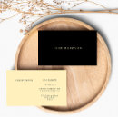 Search for black and yellow business cards Simple