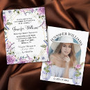 Search for 4x5 graduation invitations Purple