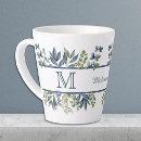 Search for indigo blue mugs Floral
