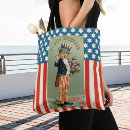 Search for uncle sam bags Red white and blue