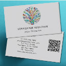 Search for yoga instructor business cards Qr code