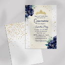 Search for royal blue quinceanera invitations Mis quince anos