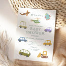 Search for rocket baby shower invitations Pastel