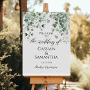 Search for greenery welcome wedding signs Welcome to our