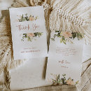 Search for peach thank you cards Pretty