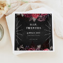 Search for funeral napkins Rip 20s