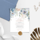 Search for hydrangea baby shower invitations Baby in bloom