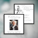 Search for funeral anniversary invitations Elegant