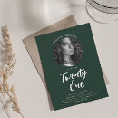 Search for calligraphy 21st birthday invitations Twenty one