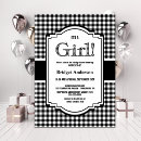 Search for black and white buffalo plaid invitations Flannel