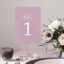 Search for purple table wedding table cards Traditional