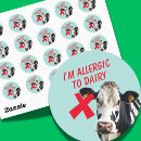 Search for dairy stickers Lactose intolerant