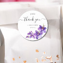 Search for purple orchid wedding stickers Modern