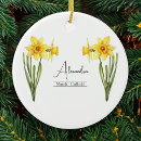 Search for month christmas tree decorations Birth month flower
