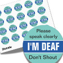 Search for hearing impaired stickers Deaf