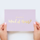 Search for retro bridesmaid cards Maid of honour proposal