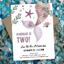 Search for purple mermaid invitations Water