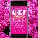 Search for mothers day brunch invitations Pink roses