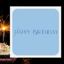 Search for pastel blue stickers Birthday