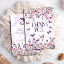 Search for butterfly thank you cards Bridal shower