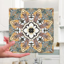 Search for mosaic flower tiles Abstract