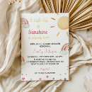 Search for ray of sunshine invitations Pastel