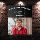 Search for 40th birthday backdrops Black and white