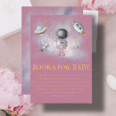 Search for rocket baby shower invitations Universe