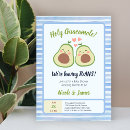 Search for avocado baby shower invitations Cute