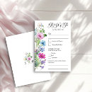 Search for menu choices wedding rsvp cards Elegant typography