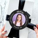 Search for sweet sixteen birthday party stickers Black