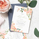 Search for blush and sage green invitations Botanical