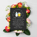 Search for beer thank you cards Chalkboard