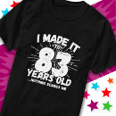 Search for 83rd tshirts Party