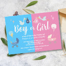Search for unique gender reveal invitations Modern