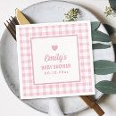 Search for pink gingham napkins Classic