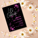 Search for splatter on light invitations For her