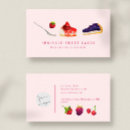 Search for cheesecake business cards Modern